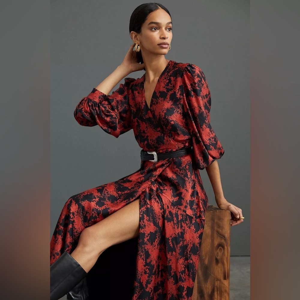 Caballero wrap dress printed small - Picture 8 of 8